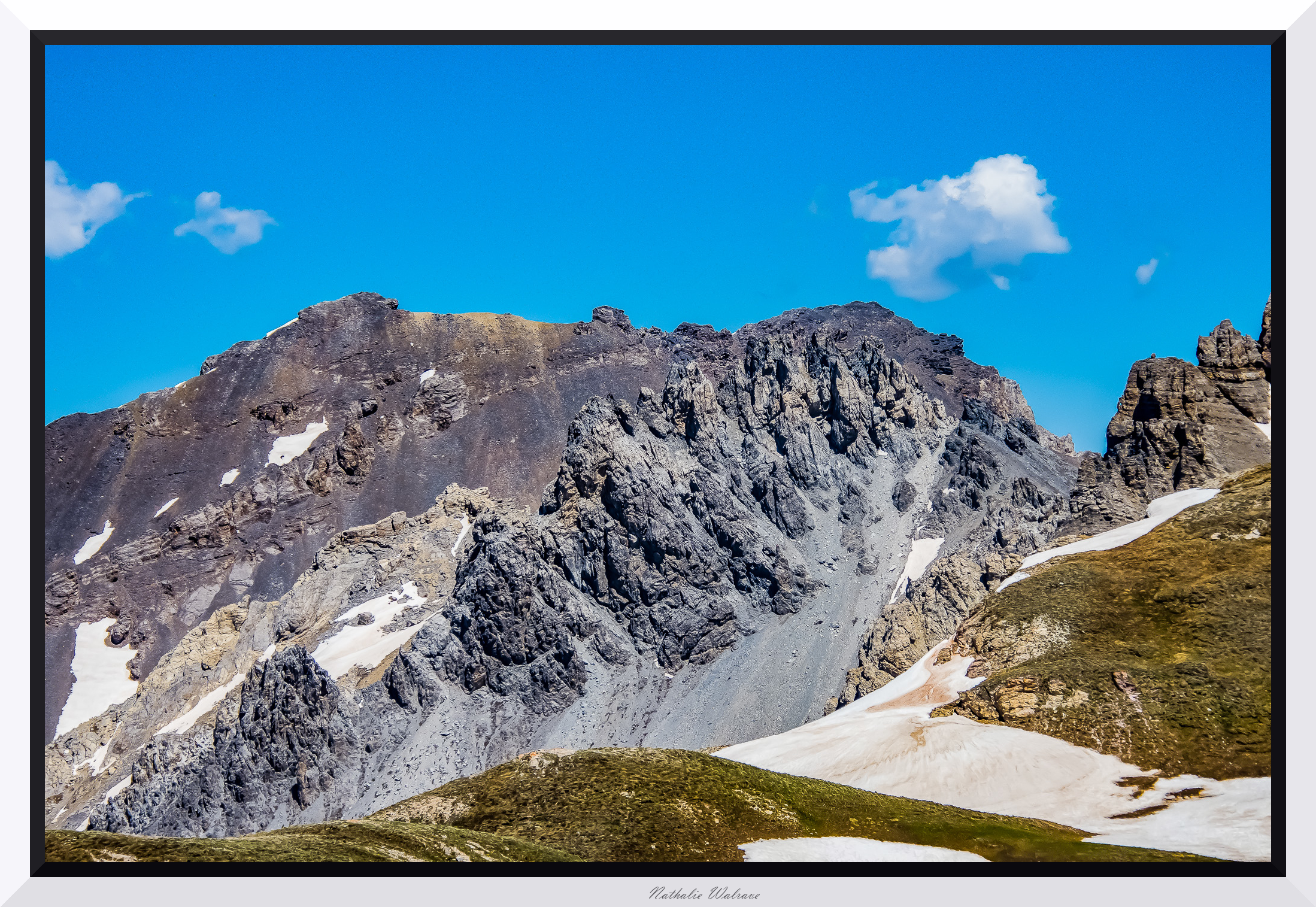 paysage de montagne du Queyras